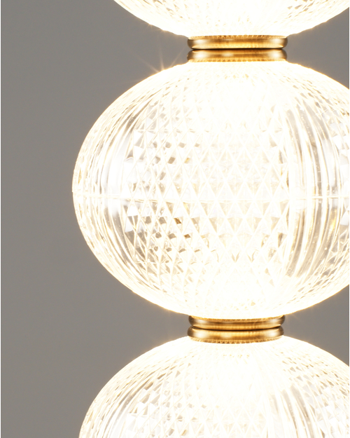 Светильник подвесной светодиодный Moderli V10708-PL Amber