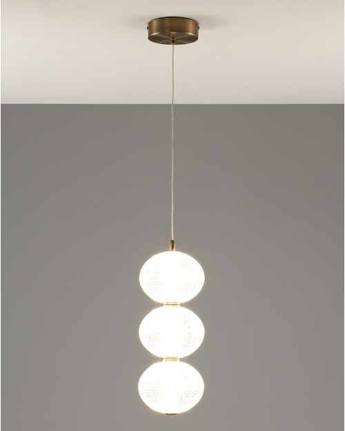 Светильник подвесной светодиодный Moderli V10708-PL Amber