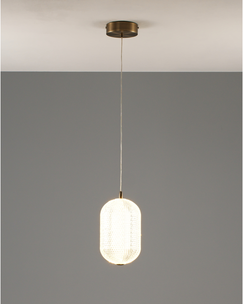 Светильник подвесной светодиодный Moderli V10712-PL Amber