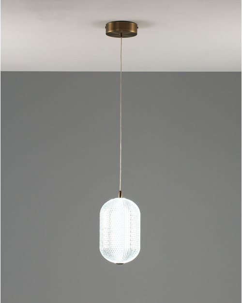 Светильник подвесной светодиодный Moderli V10712-PL Amber