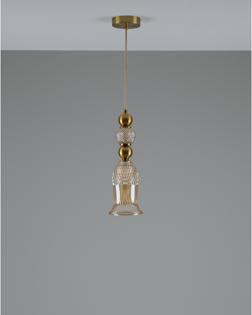 Светильник подвесной Moderli V10907-P Glassy