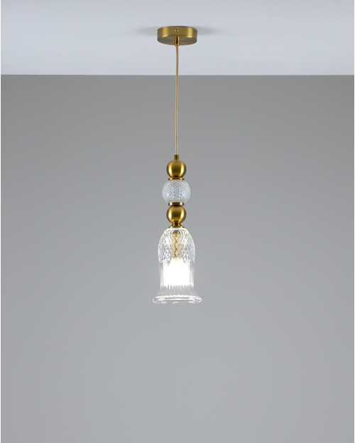 Светильник подвесной Moderli V10908-P Glassy