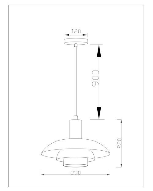 Светильник подвесной Moderli V10659-1P Pescara