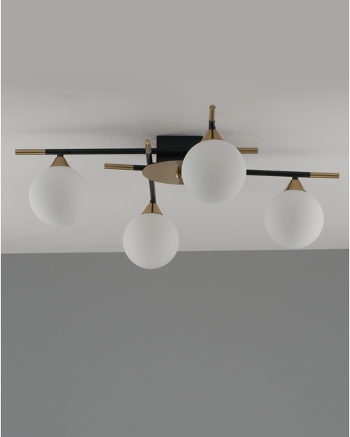 Светильник потолочный Moderli V10835-4C Molecule