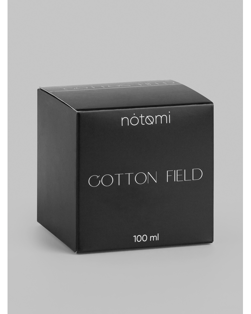 Свеча в банке Notomi Cotton Field, 100мл
