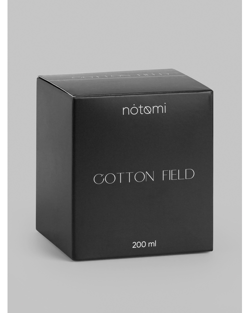 Свеча в банке Notomi Cotton Field, 200мл