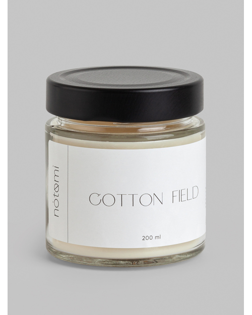 Свеча в банке Notomi Cotton Field, 200мл