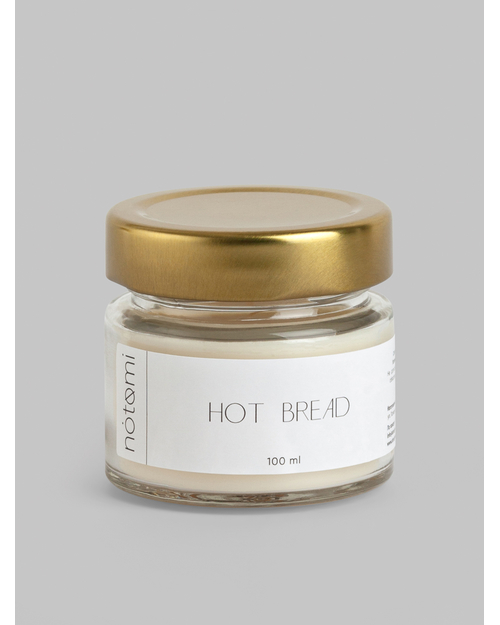 Свеча в банке Notomi Hot Bread, 100мл