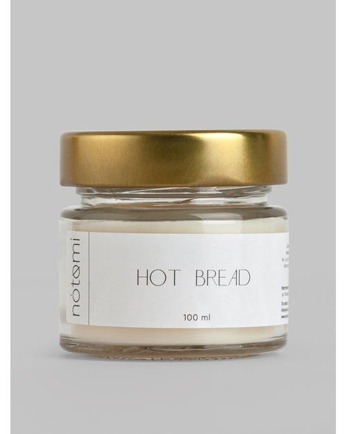 Свеча в банке Notomi Hot Bread, 100мл