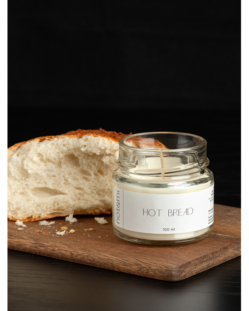 Свеча в банке Notomi Hot Bread, 100мл