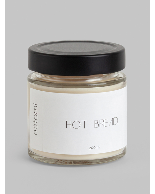 Свеча в банке Notomi Hot Bread, 200мл