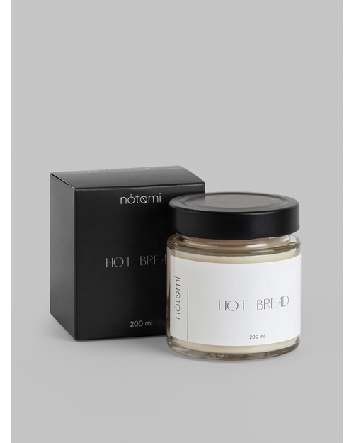 Свеча в банке Notomi Hot Bread, 200мл