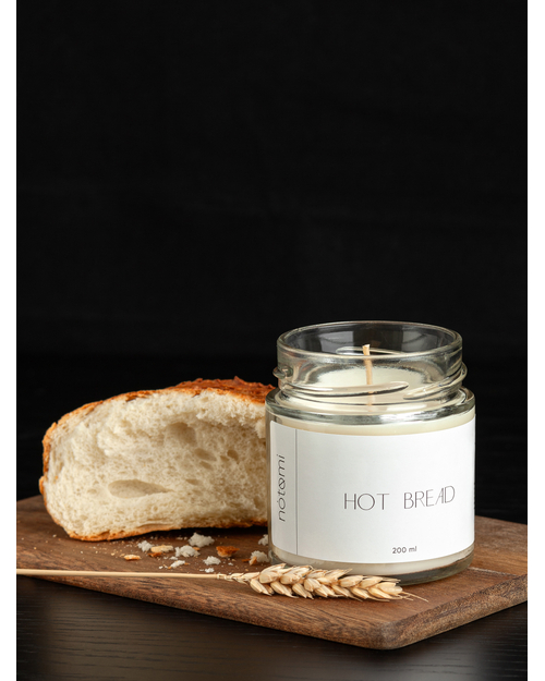 Свеча в банке Notomi Hot Bread, 200мл