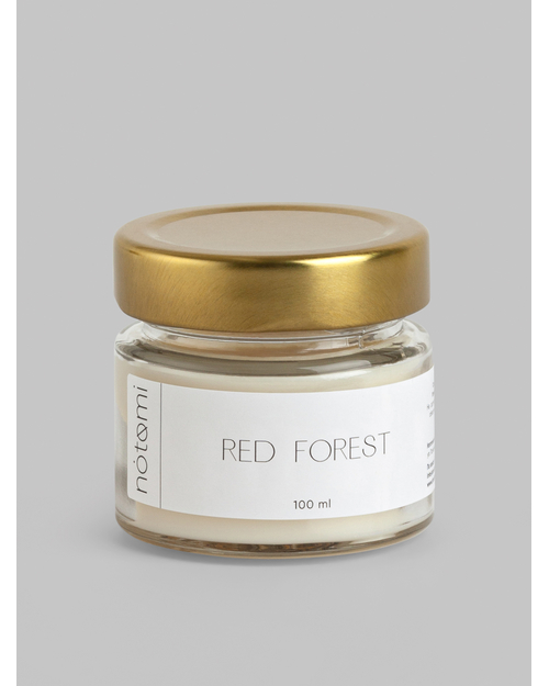 Свеча в банке Notomi Red Forest, 100мл