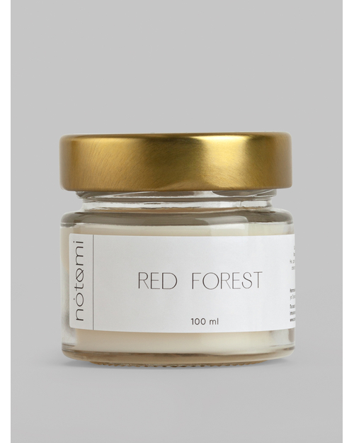 Свеча в банке Notomi Red Forest, 100мл