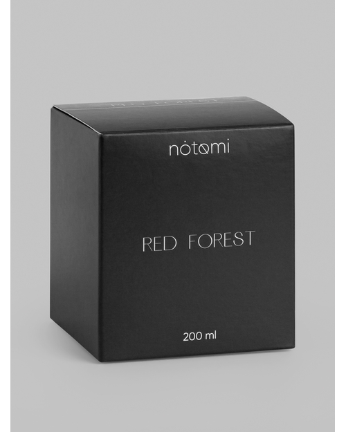 Свеча в банке Notomi Red Forest, 200мл