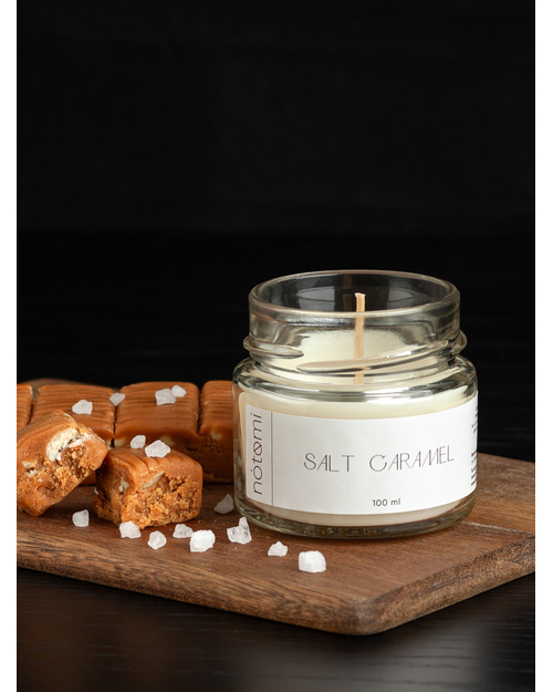 Свеча в банке Notomi Salt Caramel, 100мл