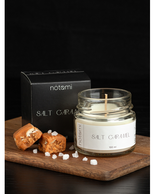 Свеча в банке Notomi Salt Caramel, 100мл