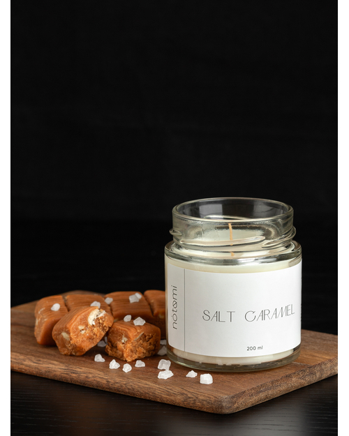 Свеча в банке Notomi Salt Caramel, 200мл