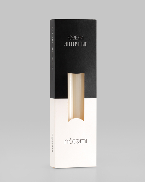 Свечи античные Notomi 4 штуки