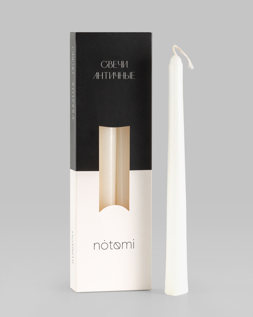 Свечи античные Notomi 4 штуки