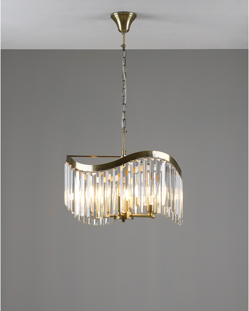 Люстра подвесная Moderli V10767-6P Wave