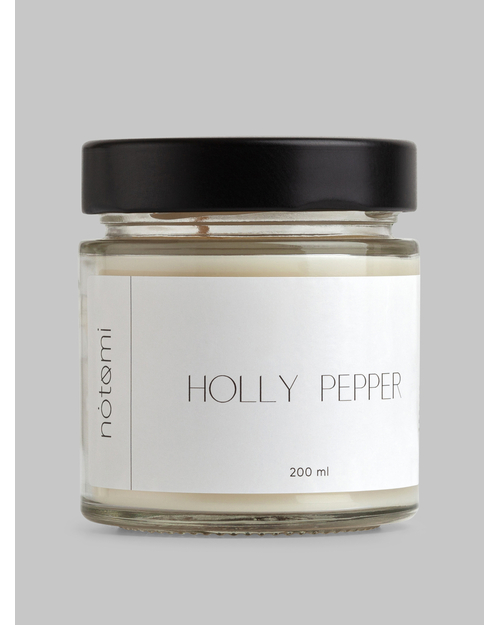 Свеча в банке Notomi Holly Pepper, 200мл