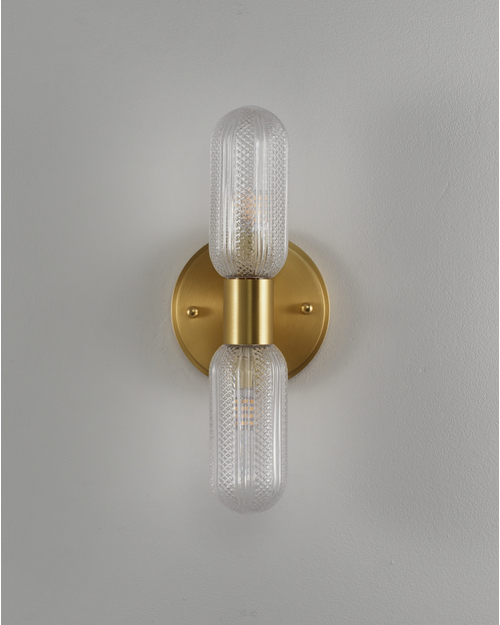 Светильник настенный Moderli V11018-2W Brass