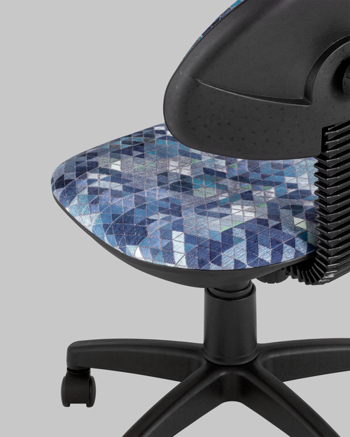 Кресло компьютерное УМКА абстракция синий