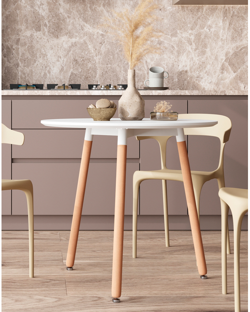 Стол круглый DST NEW D=80 белый