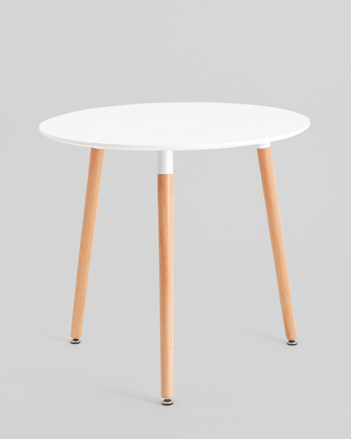 Стол круглый DST NEW D=80 белый