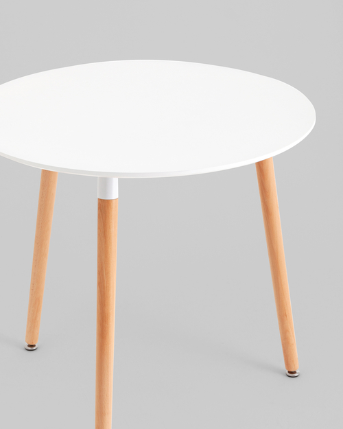 Стол круглый DST NEW D=80 белый