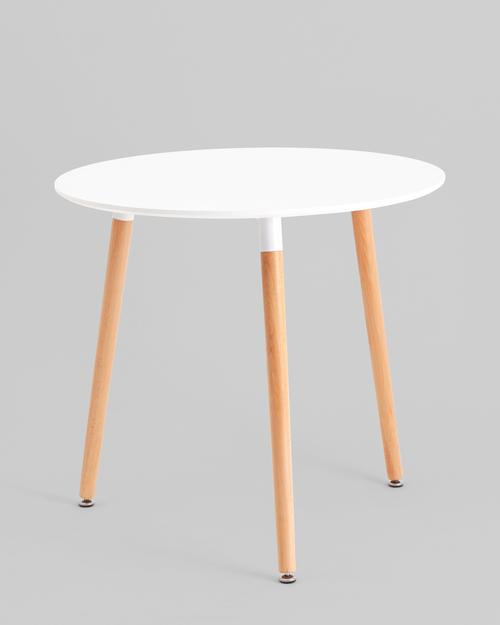 Стол круглый DST NEW D=80 белый