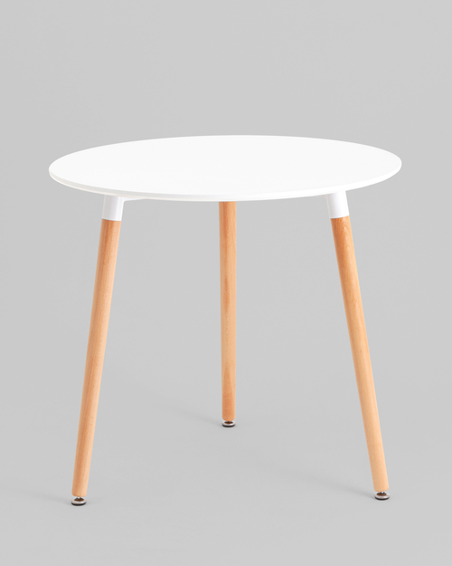 Стол круглый DST NEW D=80 белый