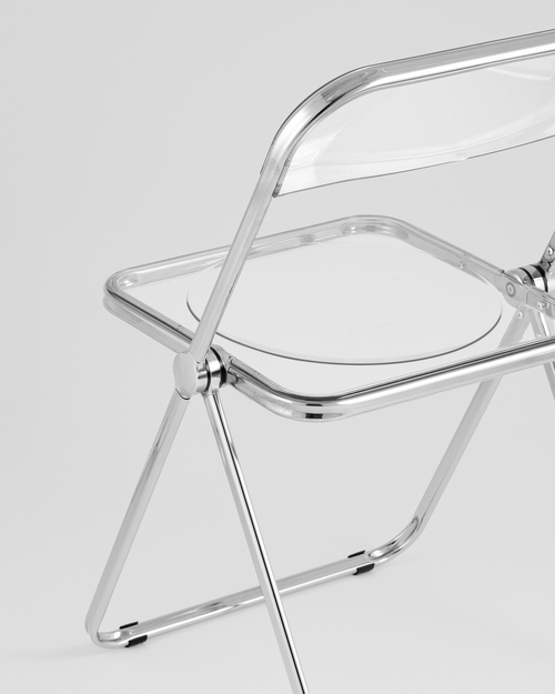 Стул Fold Clear складной прозрачный пластик