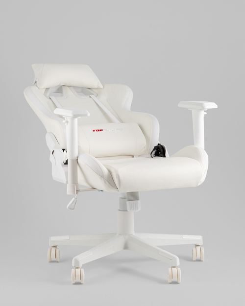 Кресло спортивное с подсветкой TopChairs GMM-080 белый
