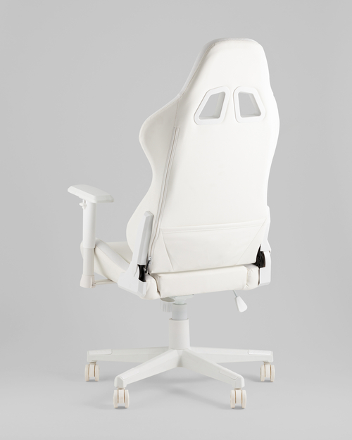 Кресло спортивное с подсветкой TopChairs GMM-080 белый