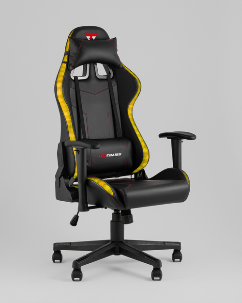 Кресло спортивное с подсветкой TopChairs GMM-080 черный