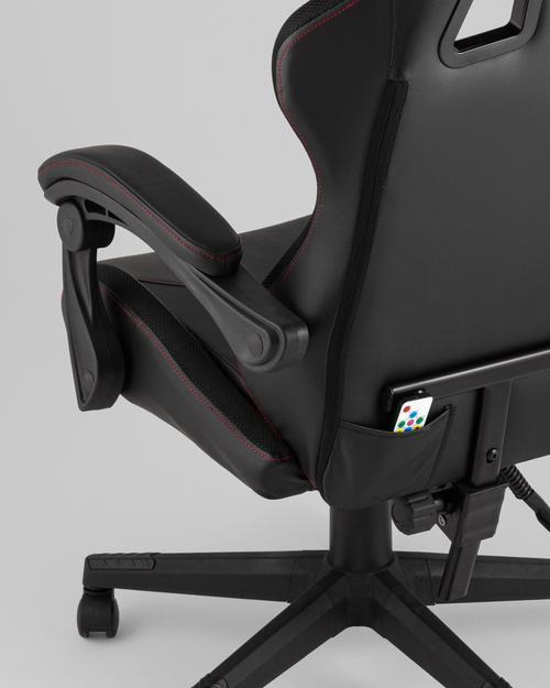 Кресло спортивное TopChairs Druid черный