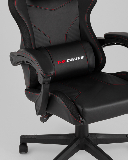 Кресло спортивное TopChairs Druid черный