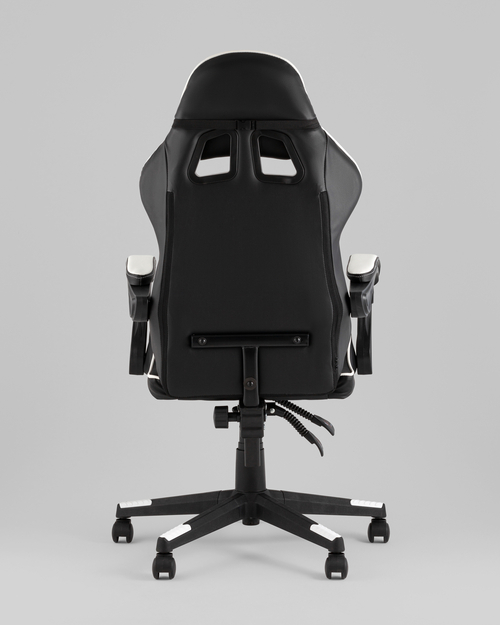 Кресло спортивное TopChairs Shadow черно-белый