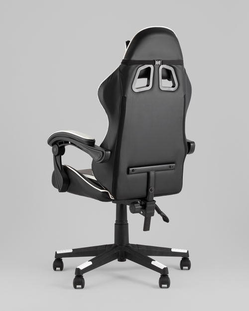 Кресло спортивное TopChairs Shadow черно-белый