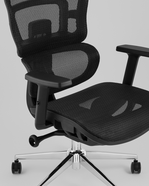 Кресло офисное TopChairs Techno Professional черный
