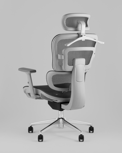 Кресло офисное TopChairs Techno Professional серый