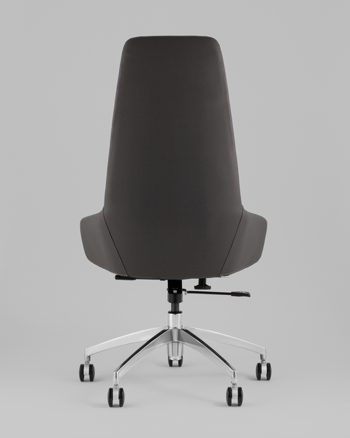 Кресло руководителя TopChairs Soulo светло-серый, серый