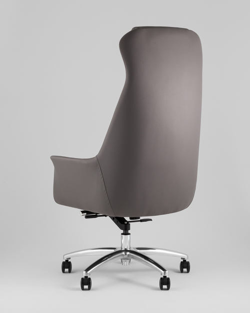 Кресло руководителя TopChairs Viking NEW серое
