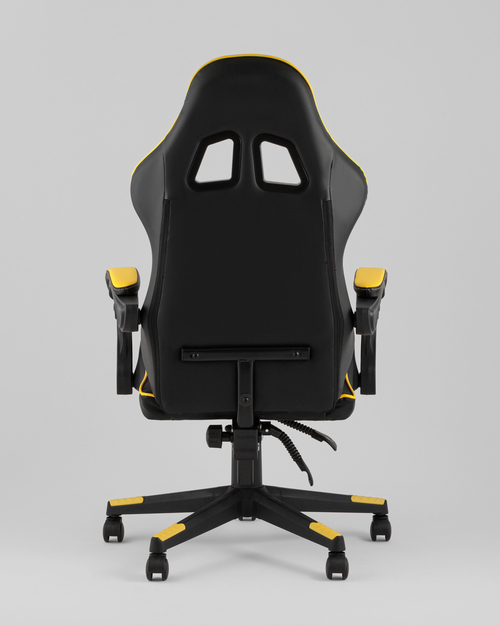 Кресло спортивное TopChairs Shadow черно-желтый