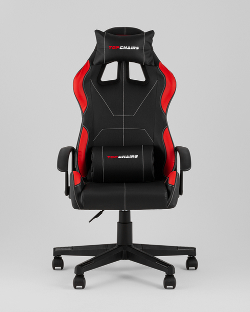 Кресло спортивное TopChairs Wyvern черно-красный
