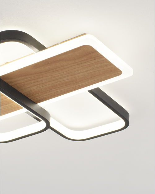 Светильник потолочный светодиодный Moderli V11209-CL Wood