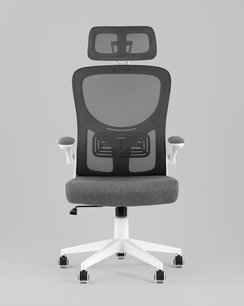 Кресло офисное TopChairs Airone серый ткань